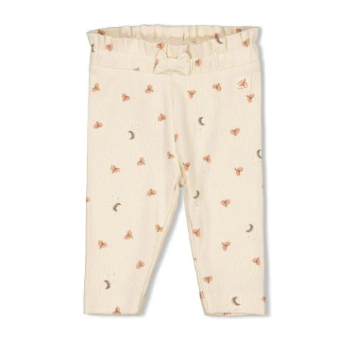 FEETJE Dancing In The Moonlight G Legging rib print - offwhite - 74