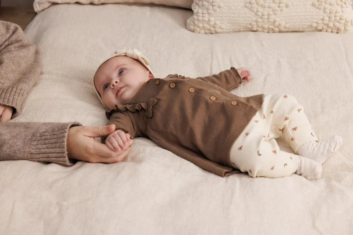 FEETJE Dancing In The Moonlight G Legging rib print - offwhite - 80