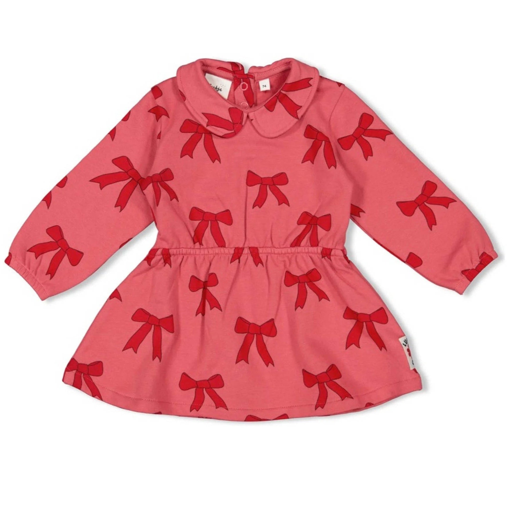 FEETJE Queen of Hearts G Jurk print - roze - 86