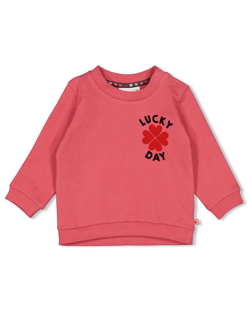 FEETJE Queen of Hearts G Sweater - roze - 80