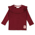FEETJE Queen of Hearts G Longsleeve rib - bordeaux - 80