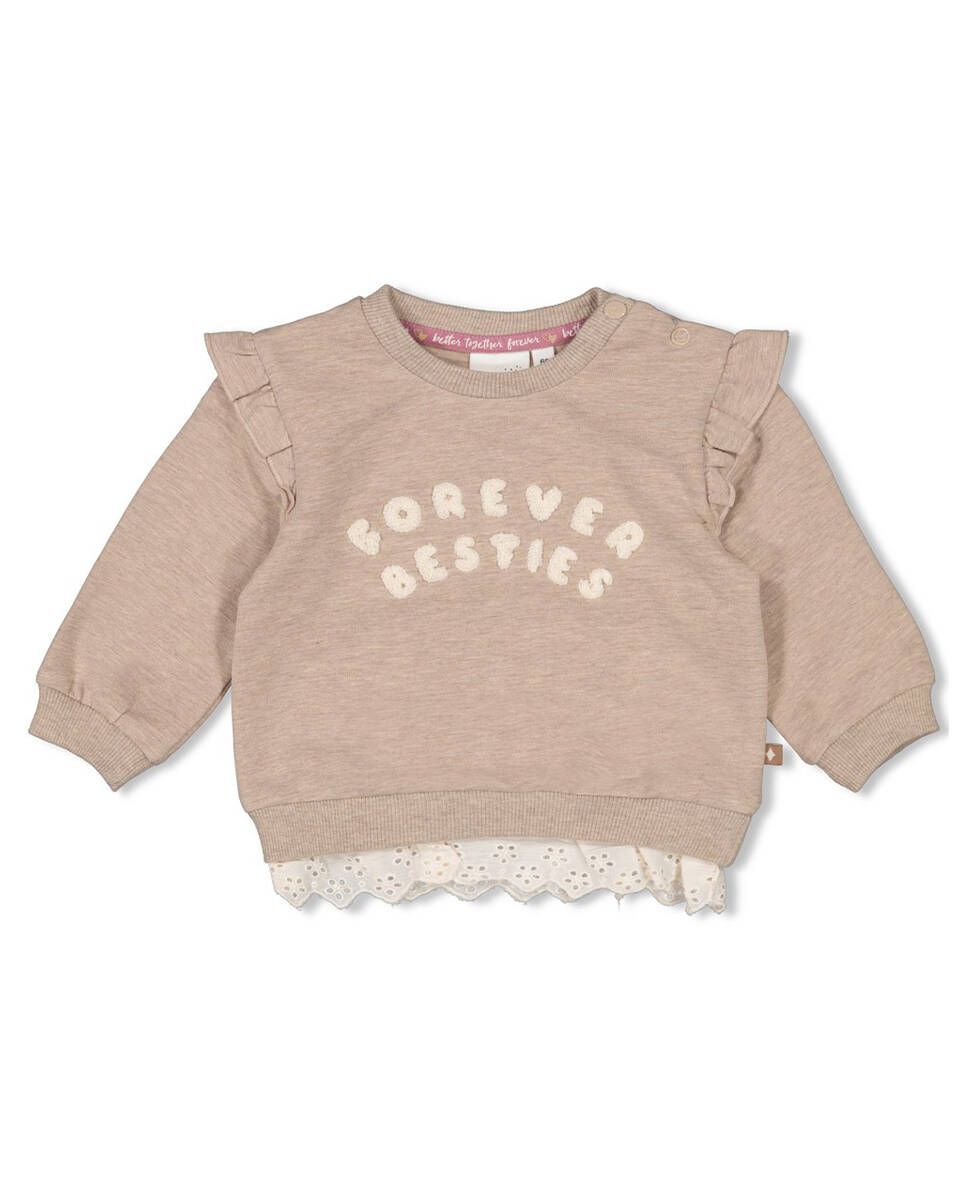 FEETJE Better Together G Sweater - taupe mel.- 80