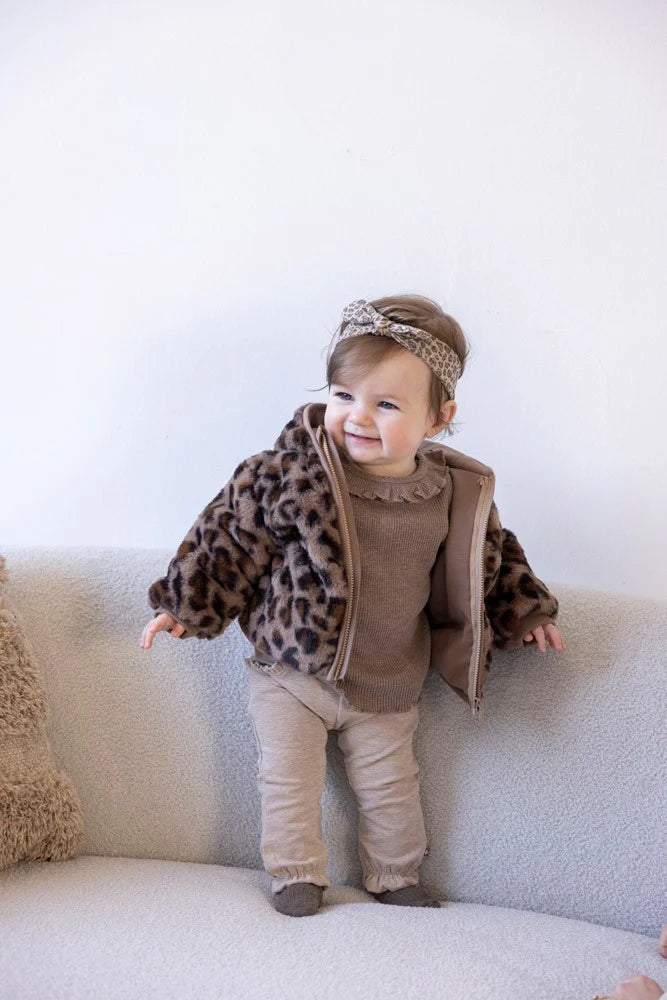 FEETJE Better Together G Broek ruches - taupe mel.- 68