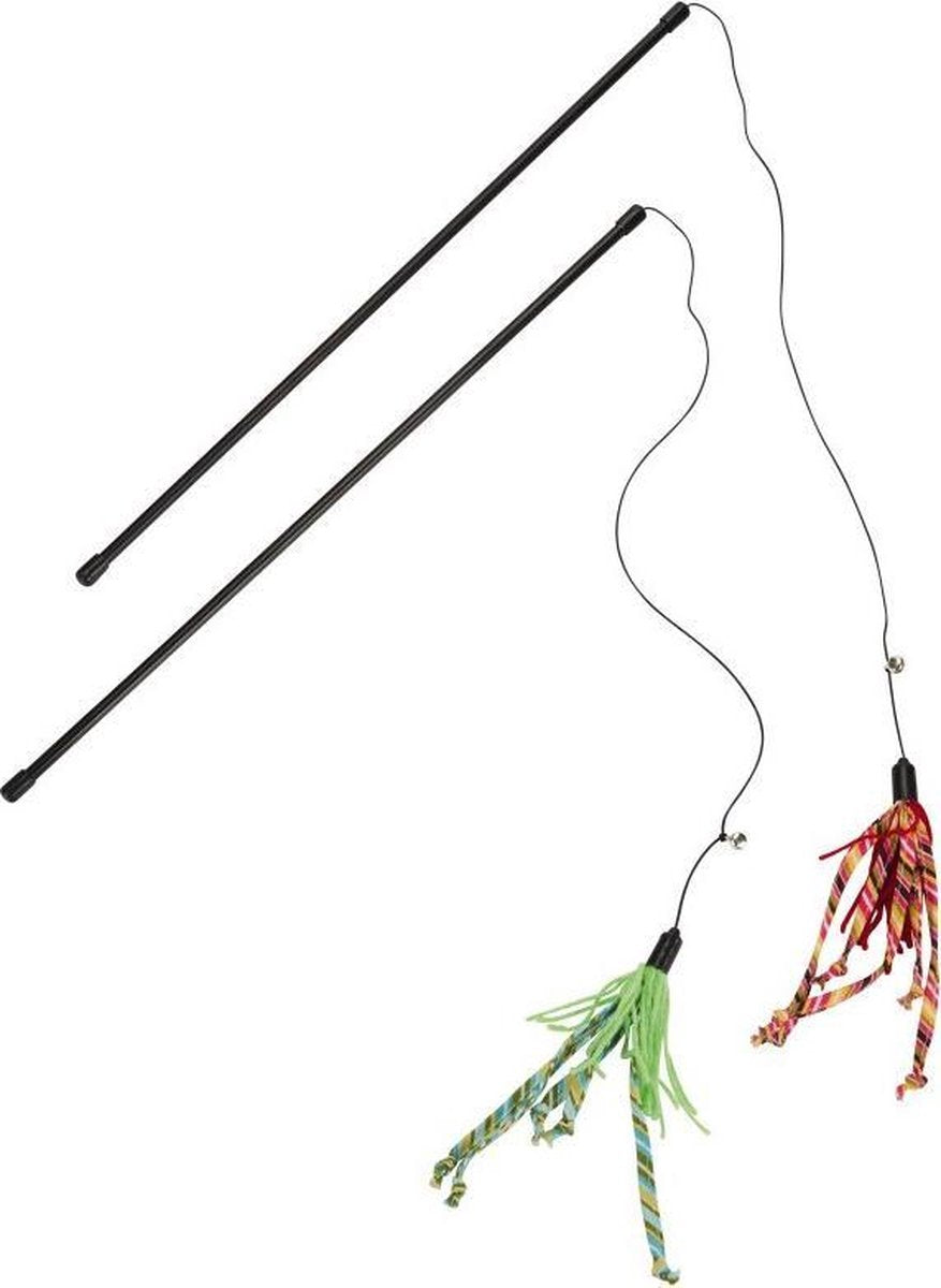 BEEZTEES Kattenhengel Streepstaart nylon - 70cm