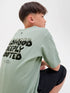 JACK&JONES T-shirt JJWOBLY - iceberg green - 152