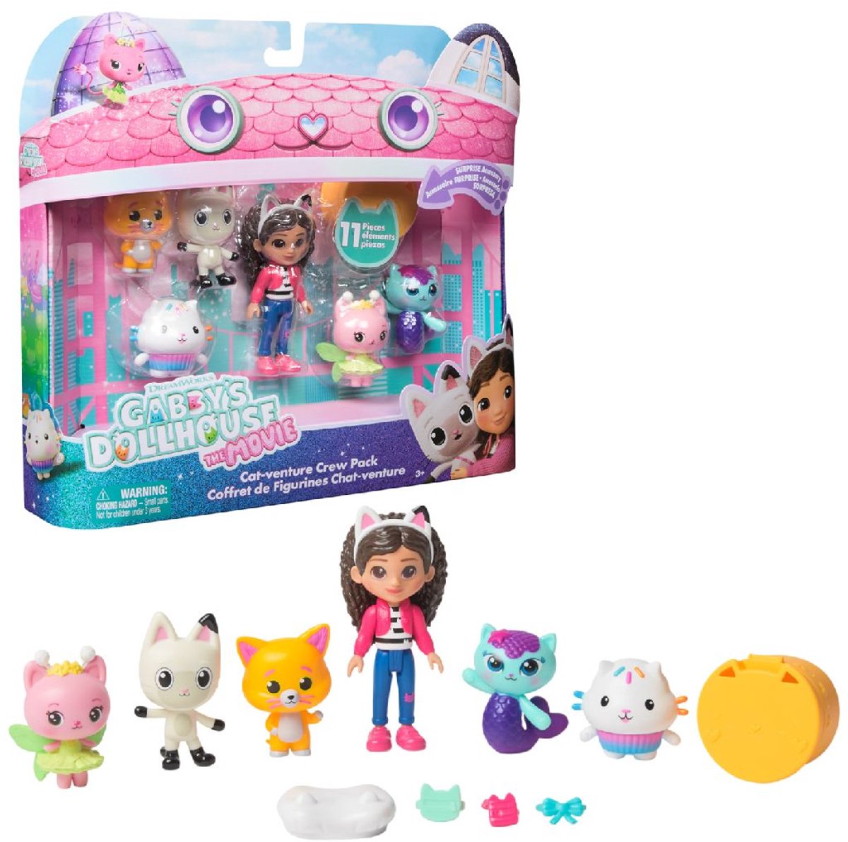 Gabby's Dollhouse - the movie gabby & 5 katjes