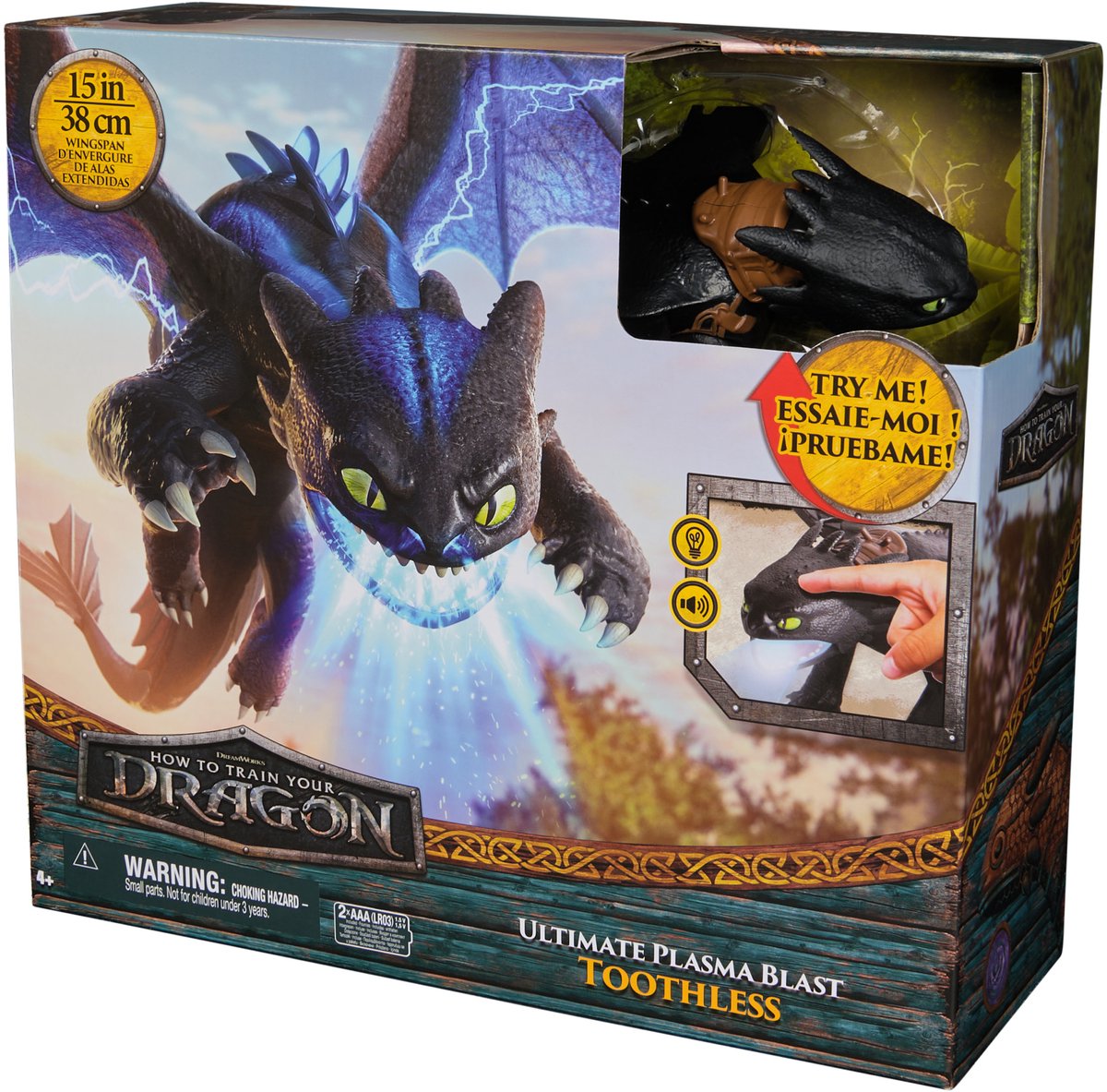 How To Train Your Dragon plasma blast toothless