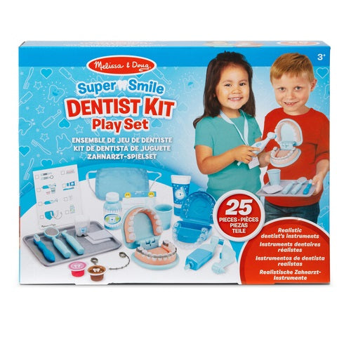 MELISSA DOUG Super smile dentist kit play set