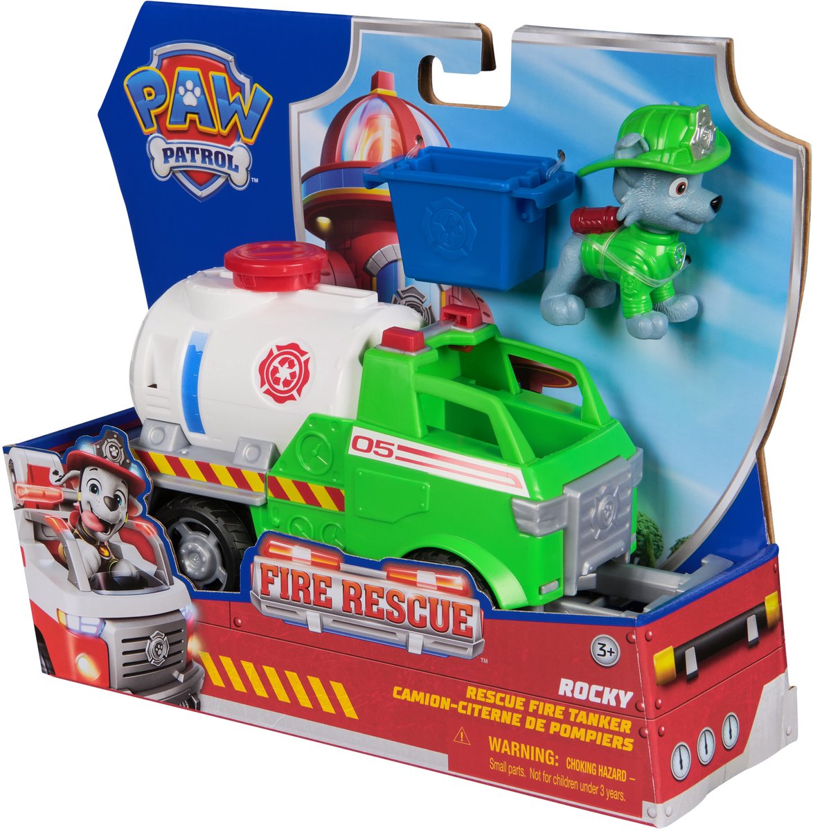 PAW PATROL Fire rescue vehicle rocky