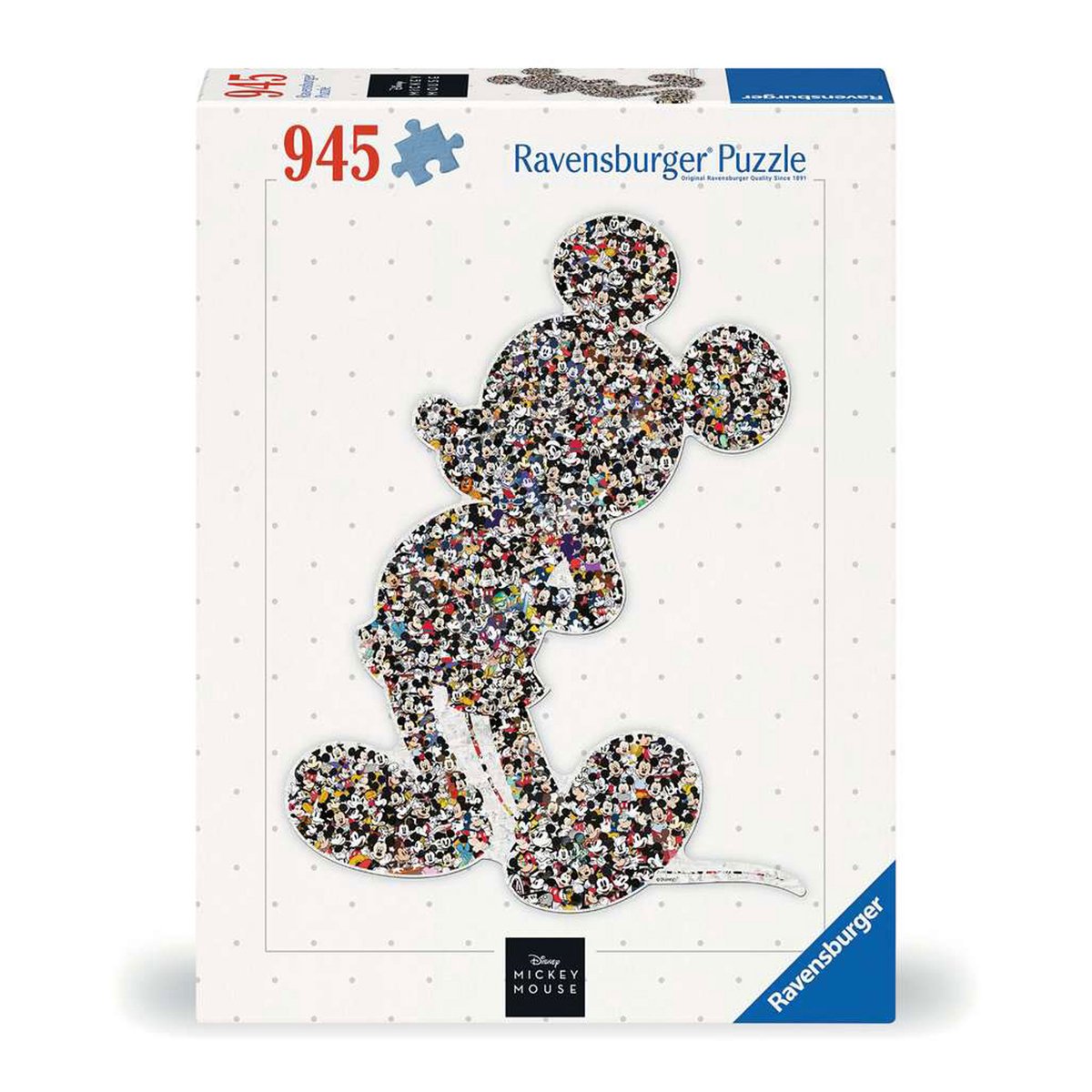 RAVENSBURG PUZZEL 2D - Shaped Mickey