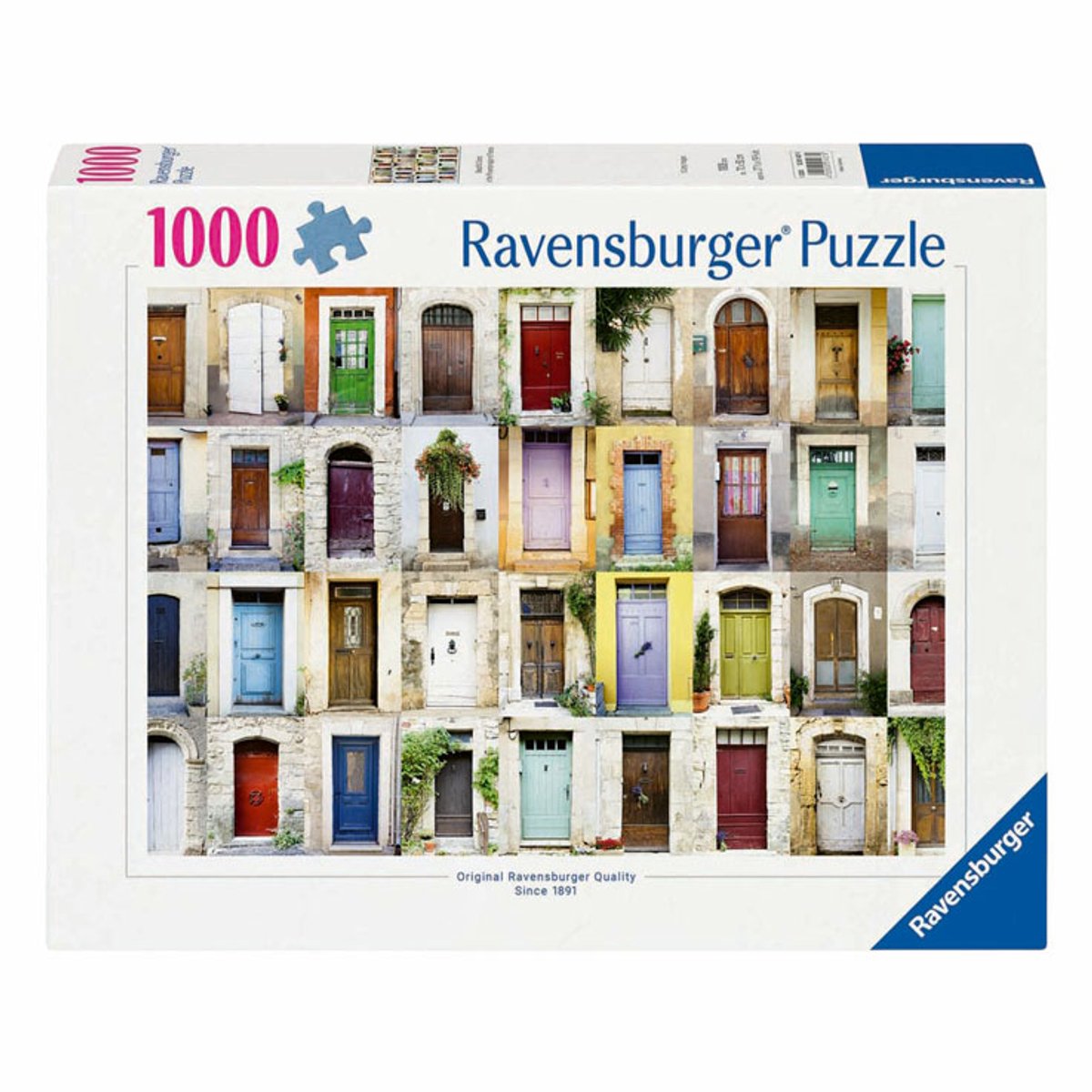 RAVENSBURGER Puzzel - Beautiful doors in the provence - 1000st.