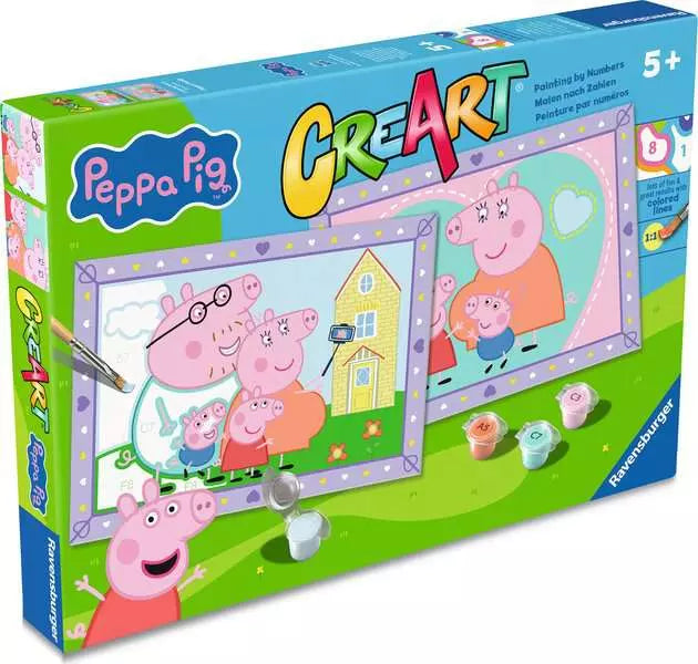 CREART Schilderen - Peppa's familie