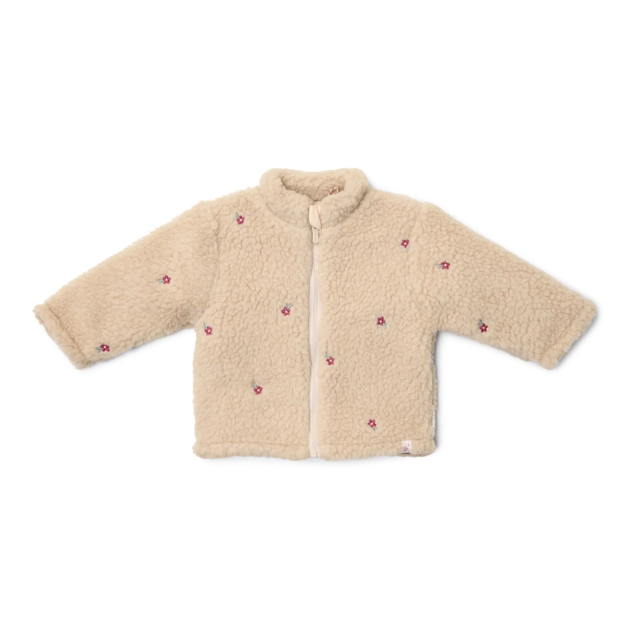 LITTLE DUTCH Teddy vest - sand - 80