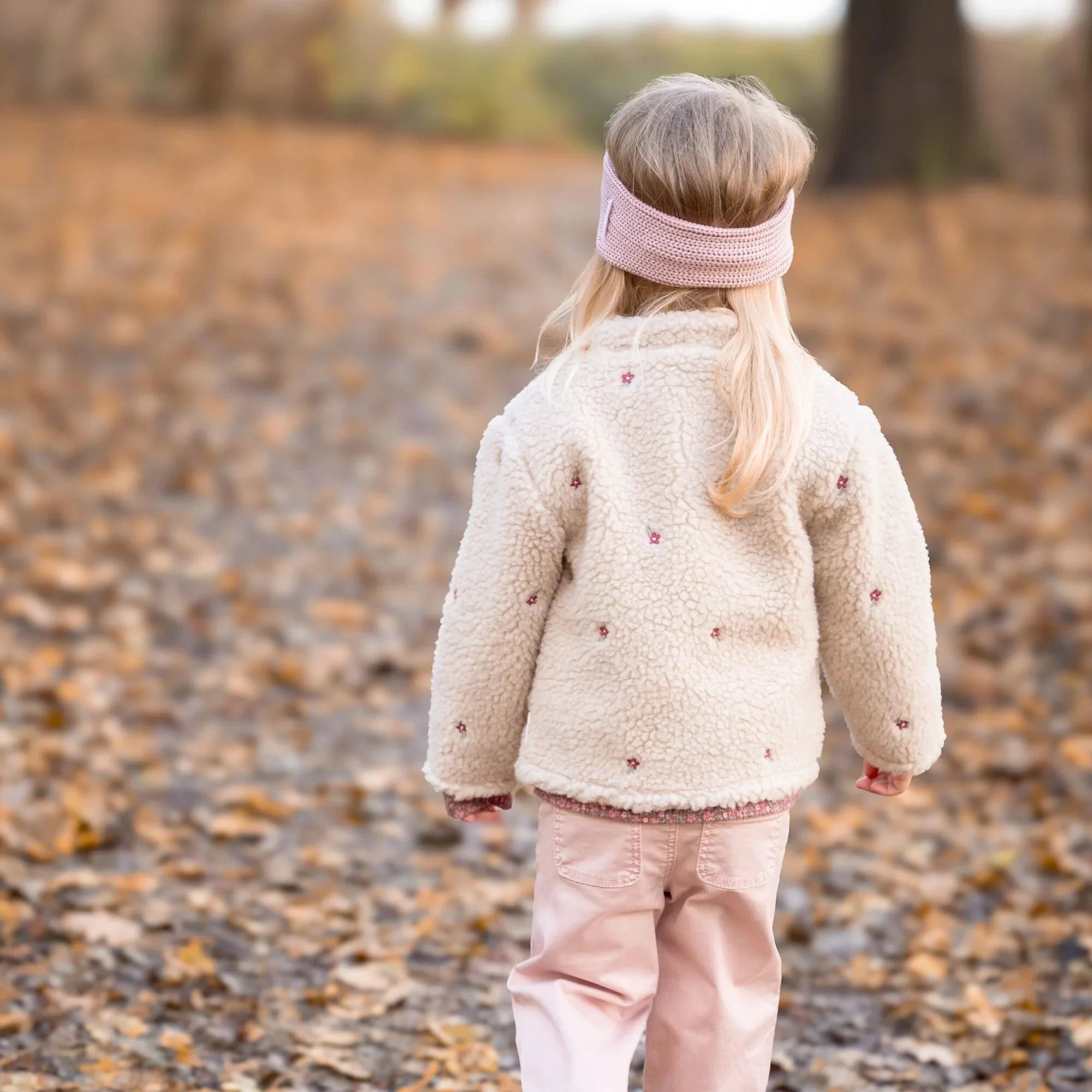 LITTLE DUTCH Teddy vest - sand - 104