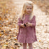 LITTLE DUTCH Jurkje lange mouw - rouge - 86