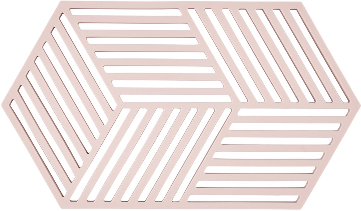 ZONE Onderzetter hexagon - rose