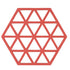 ZONE Onderzetter triangle - burned red