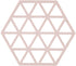 ZONE Onderzetter triangle - rose