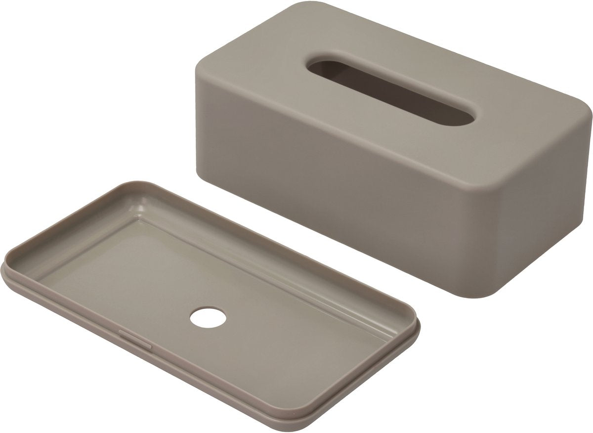 ZONE Ume tissuebox - 25,6x14x10,7cm - taupe