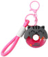Donut keychain GREY CAT
