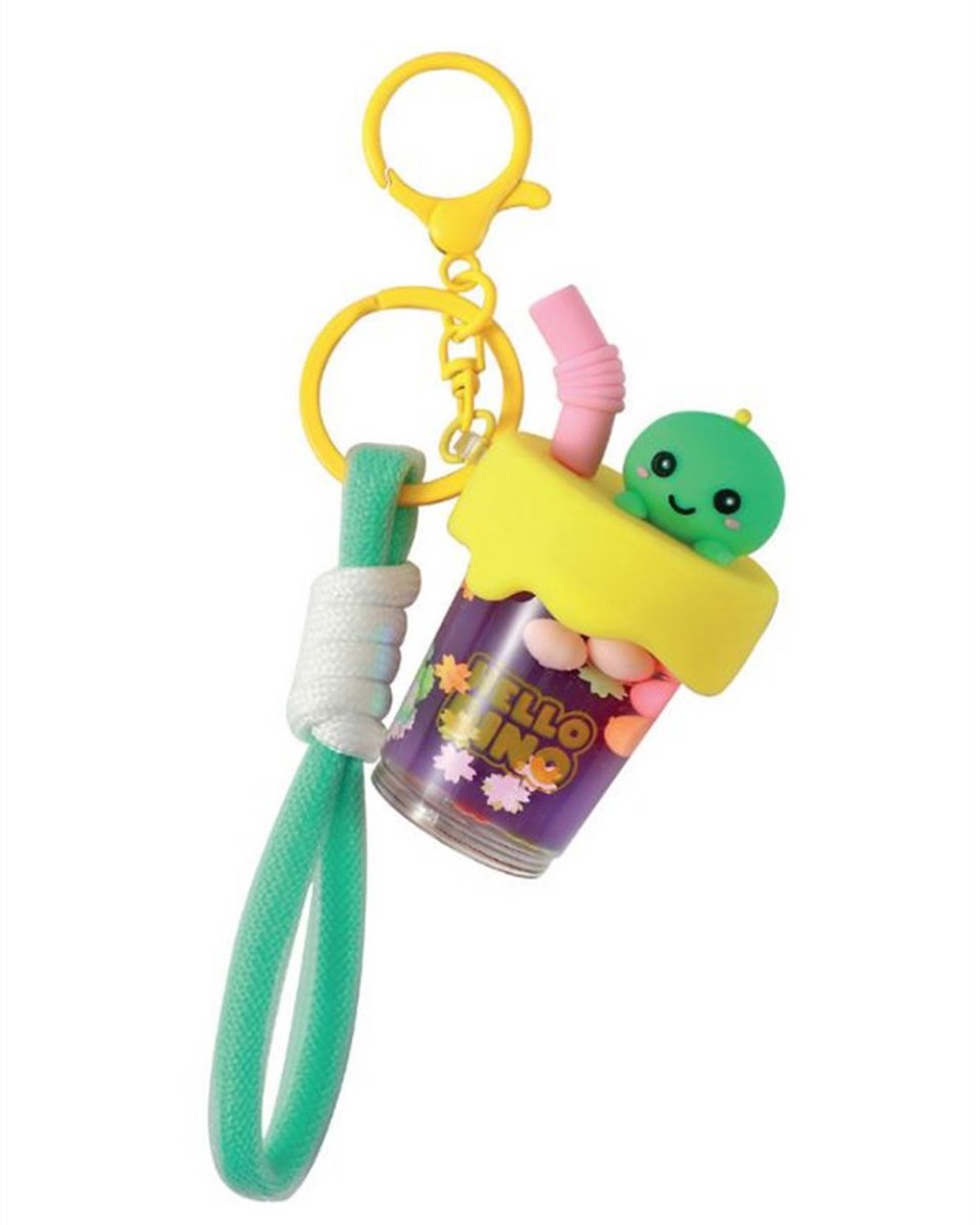 I-TOTAL Bubble Tea keychain - hello dino