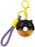 Donut keychain BLACK CAT