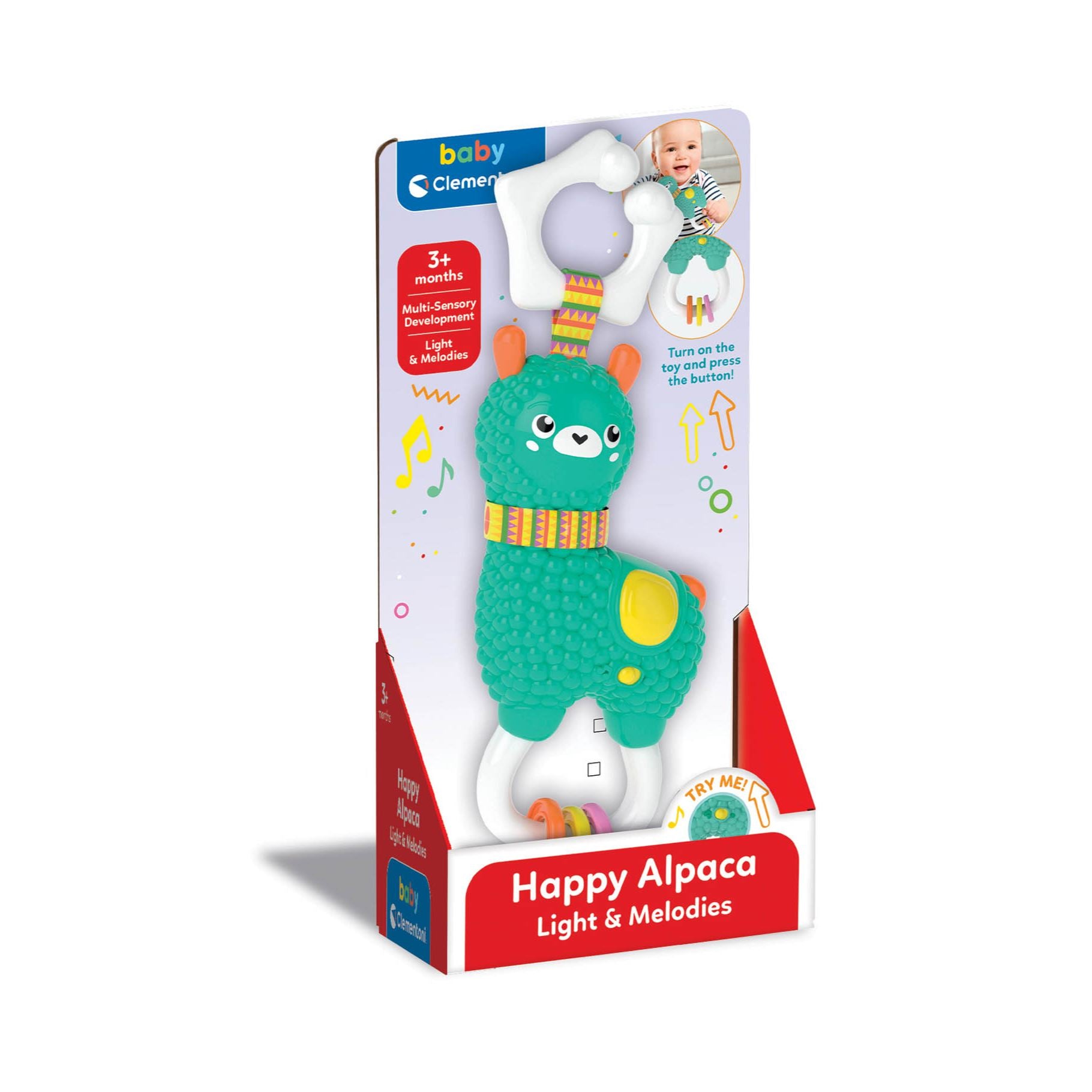 CLEMENTONI Happy alpaca - light & sound