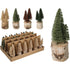 Kerstdeco kerstboom 15cm - ass. (prijs per stuk)