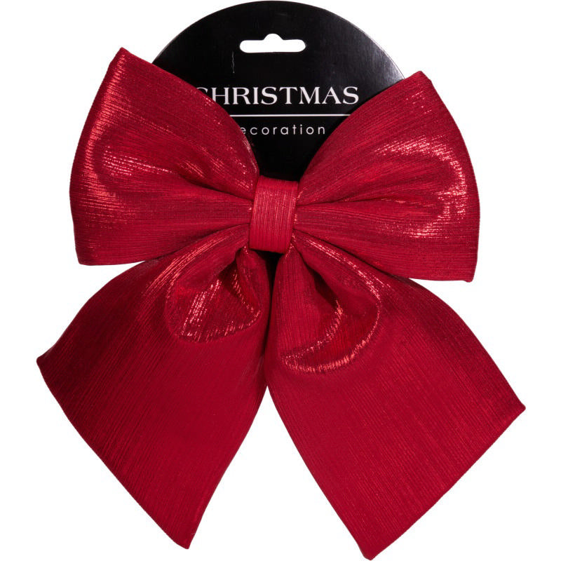 Kerst strik 23cm - rood
