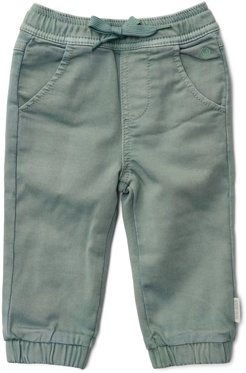 LITTLE DUTCH Broek - forest green - 104