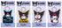 HELLO KITTY 2D Sleutelhanger - 4ass. - kuromi (prijs per stuk)