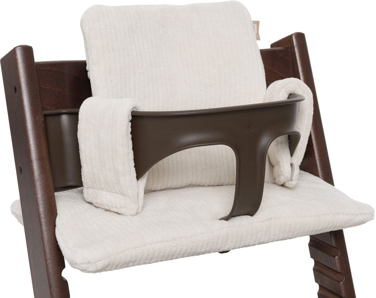 JOLLEIN Stoelverkleiner - cloudy rib oatmeal