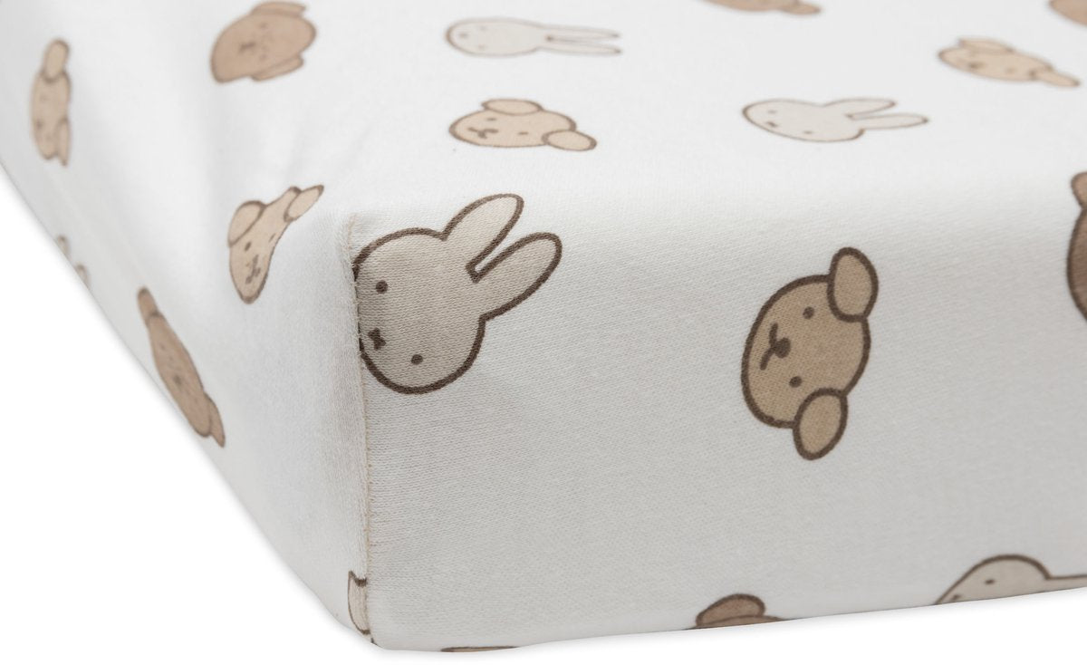 JOLLEIN Miffy & Friends aankleedkussenhoes 50x70cm