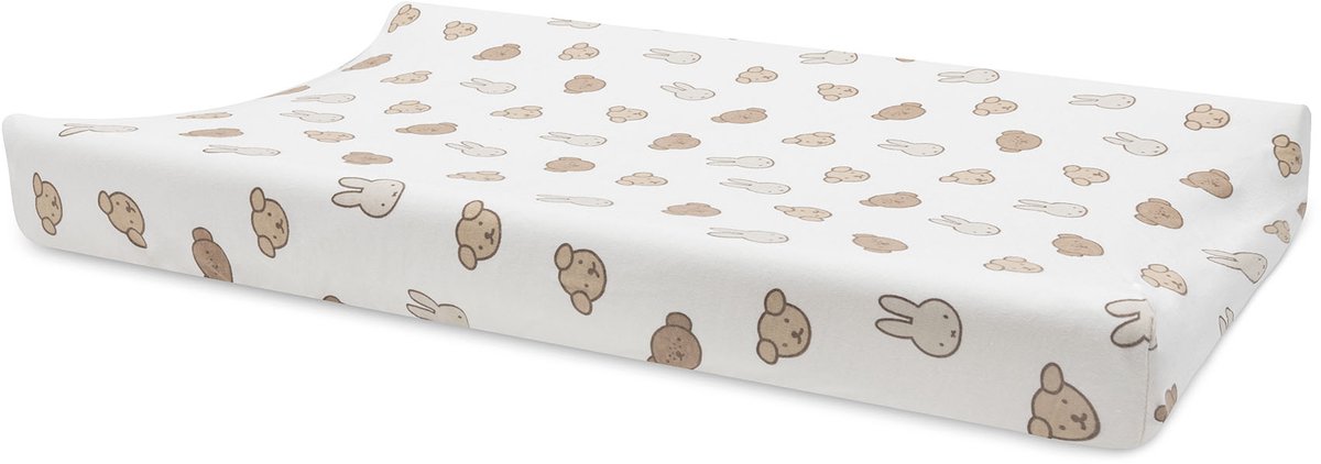 JOLLEIN Miffy & Friends aankleedkussenhoes 50x70cm