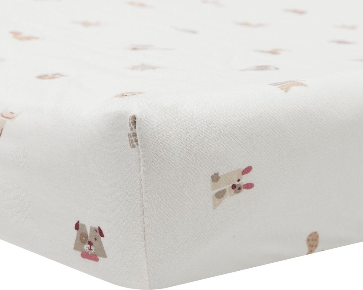 JOLLEIN Animal Friends aankleedkussenhoes 50x70cm