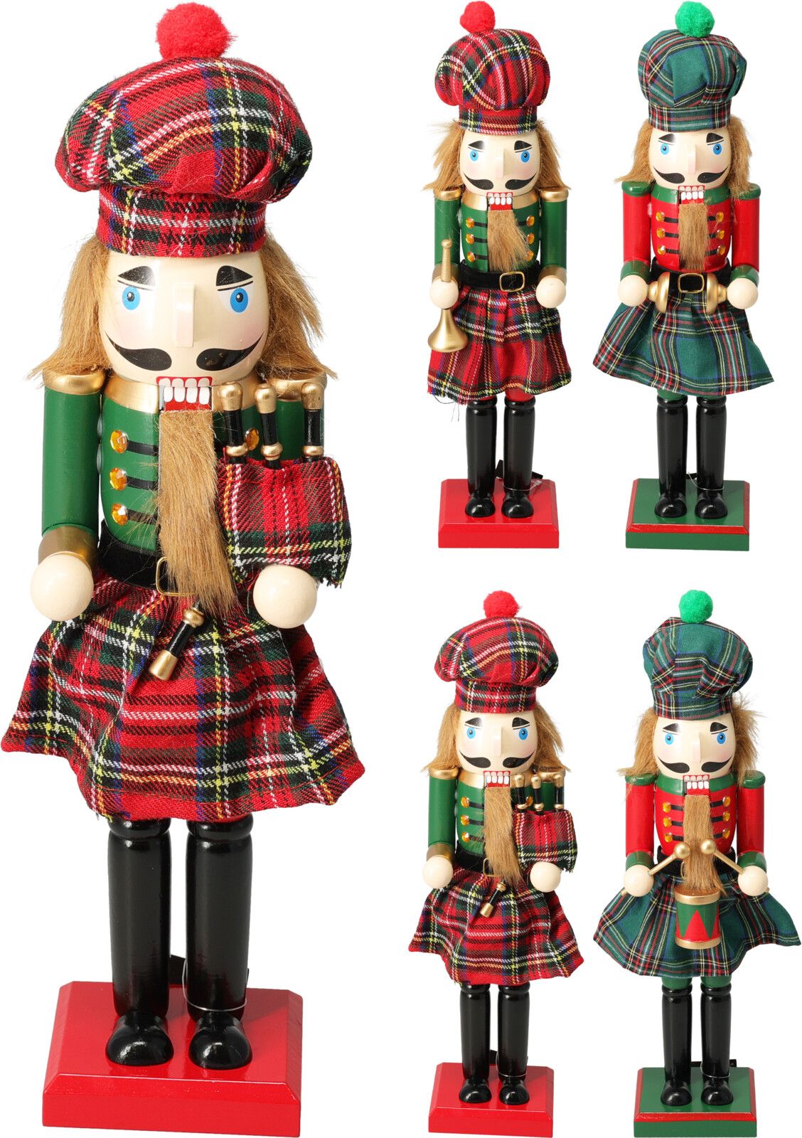 Kerst notenkraker - ass. (prijs per stuk)