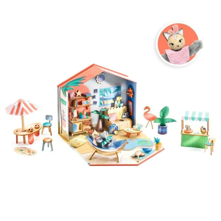 DJECO DIY Mini huis - Mia