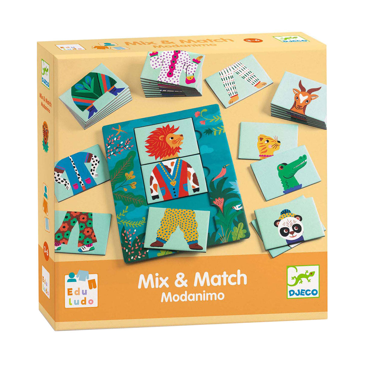 DJECO Eduludo - mix&match modanimo