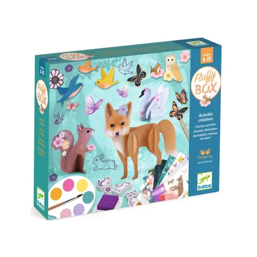 DJECO Koffer multi activiteiten - fluffy box