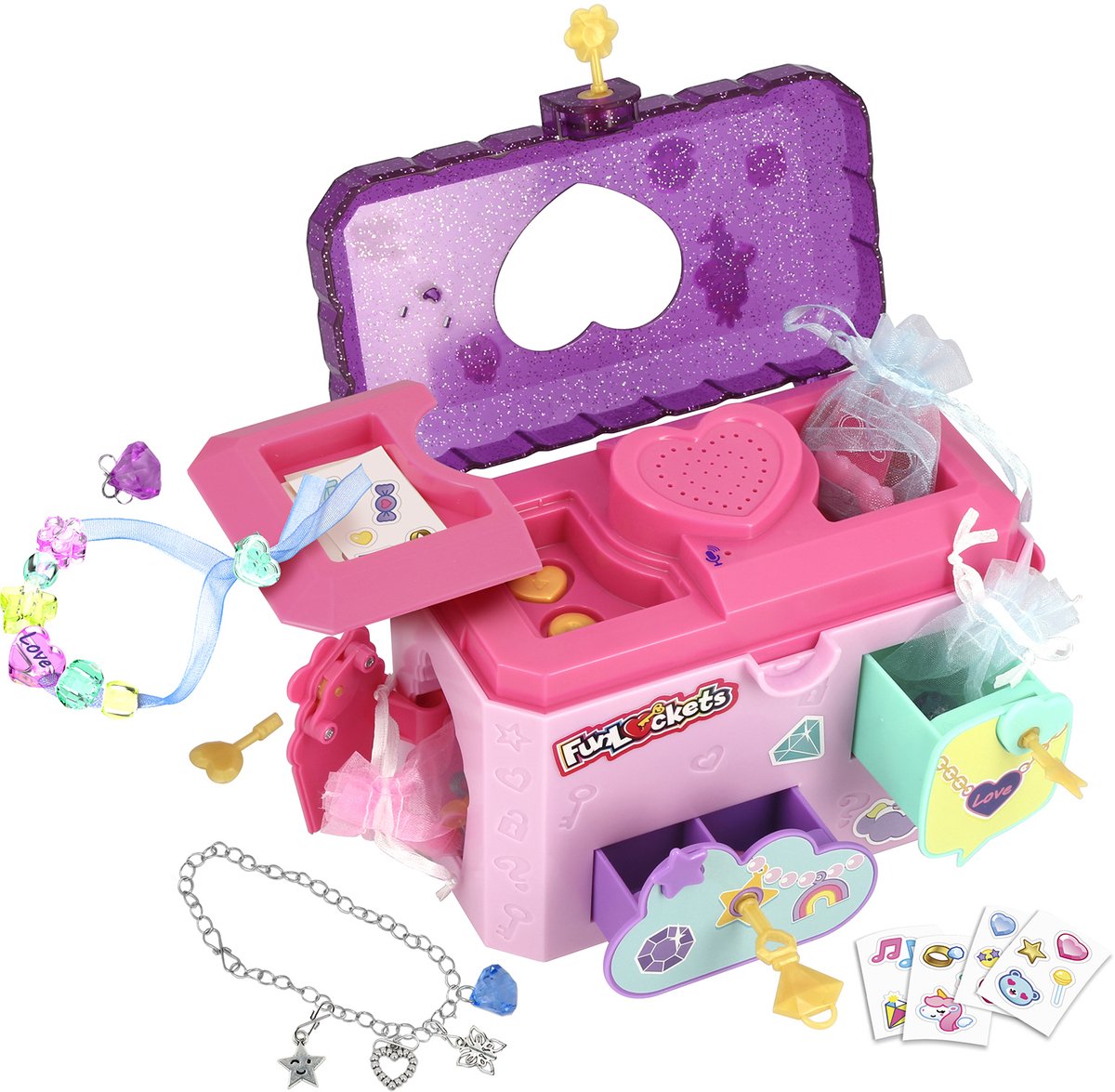 JUMBO Funlockets - Geheim sieradendoosje met stemrecorder
