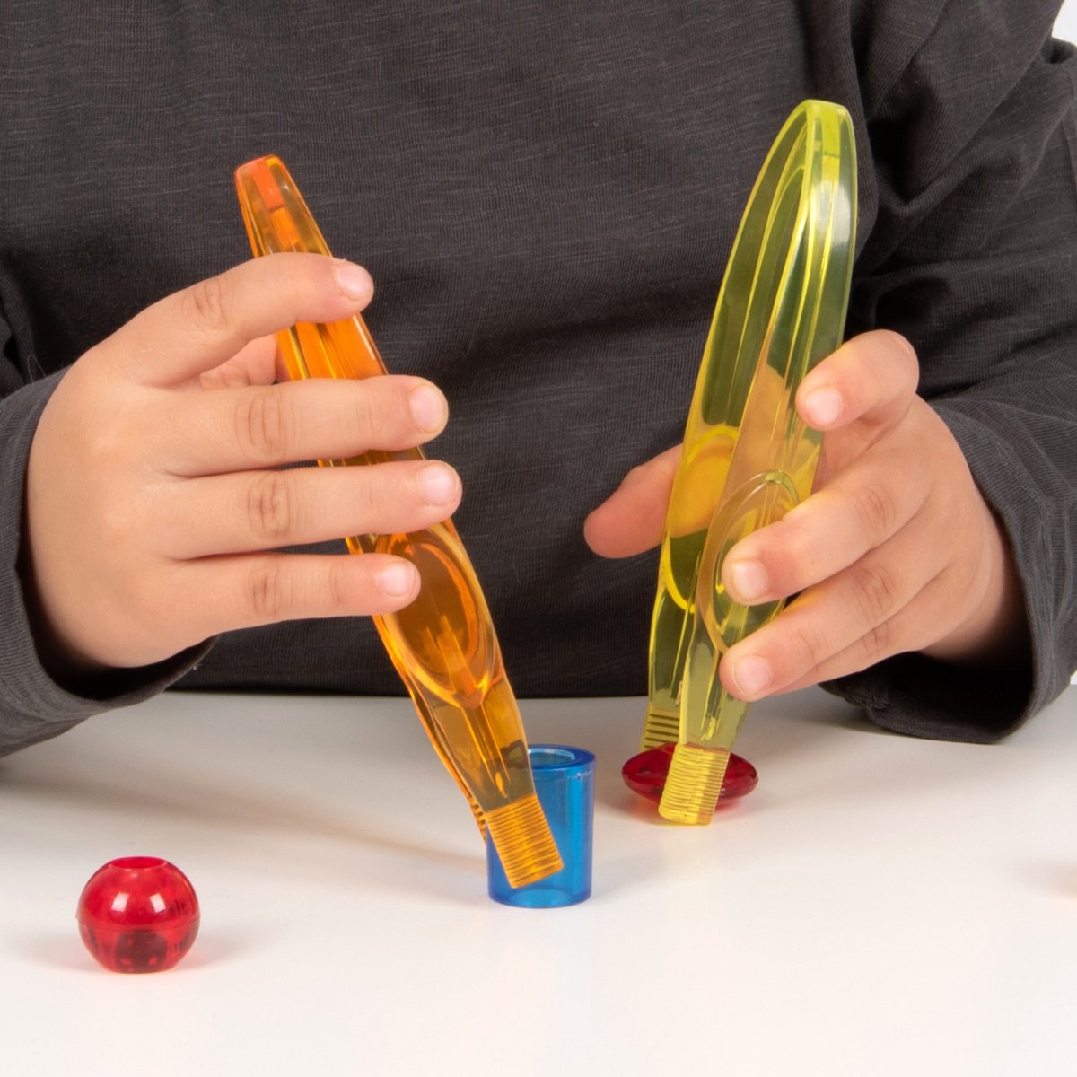 TICKIT Doorschijnende kleurenpincet