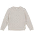 MINYMO G Pullover LS knit - smoke gray - 140