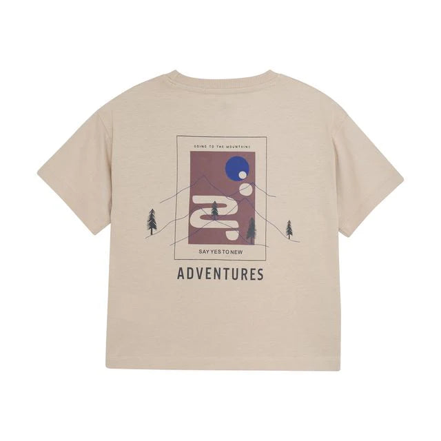 EN FANT B T-shirt SS oversize - french oak - 110
