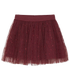 EN FANT G Skirt tulle - tawny port - 134