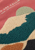 DAILY7 B Oversized sweater backprint - coral clay - 122