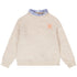 TND G Sweater LE COEUR - gebroken wit mel.- 116