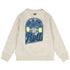 TND B Sweater DECK - gebroken wit mel.- 146/152