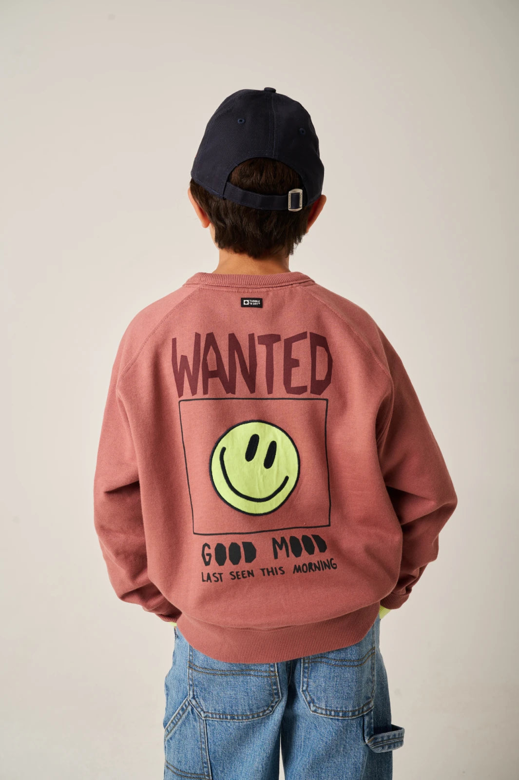 TND B Sweater REBOUND - bruinrood - 128