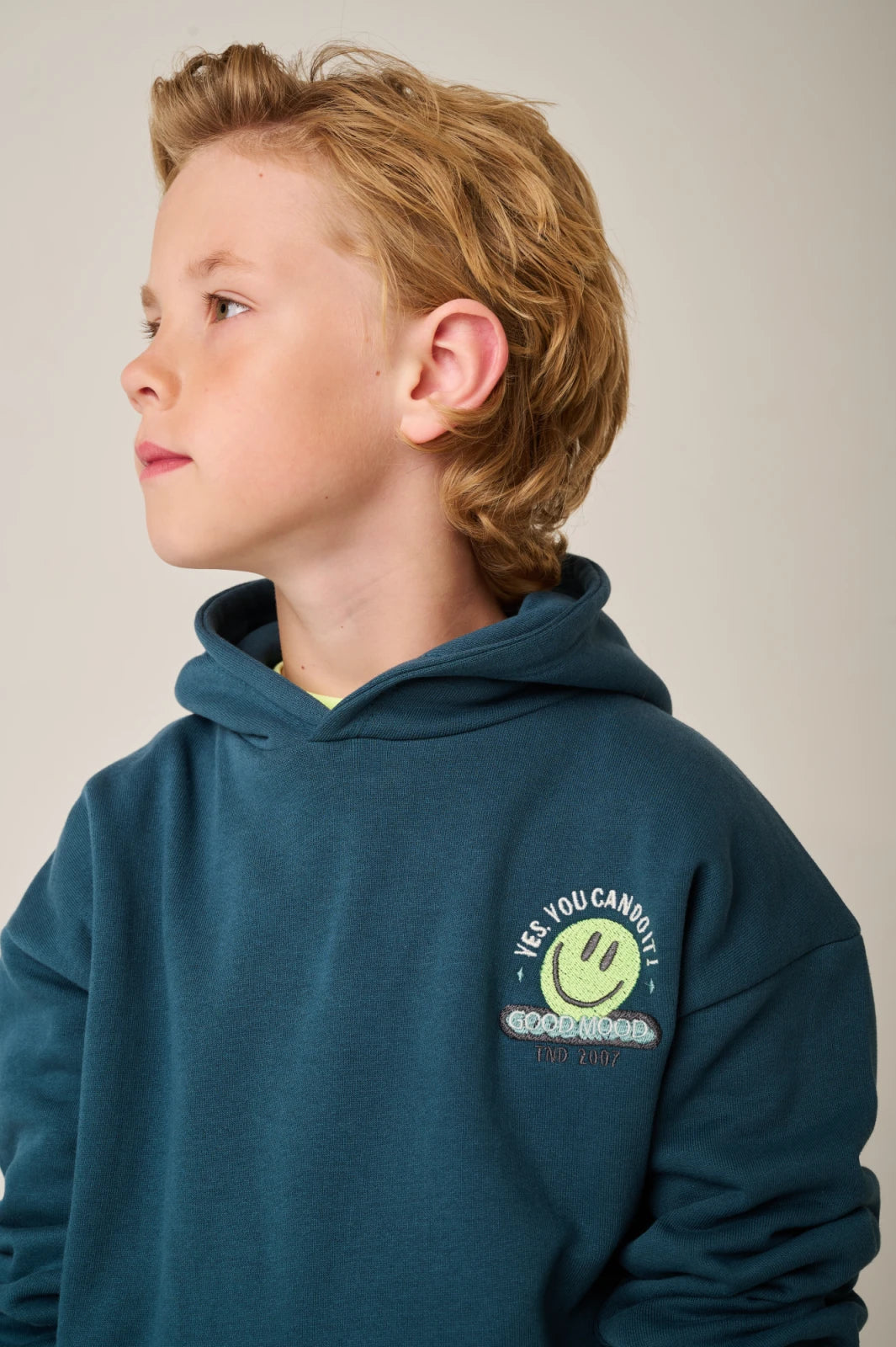 TND B Sweater SHOOTER - groenblauw - 146/152