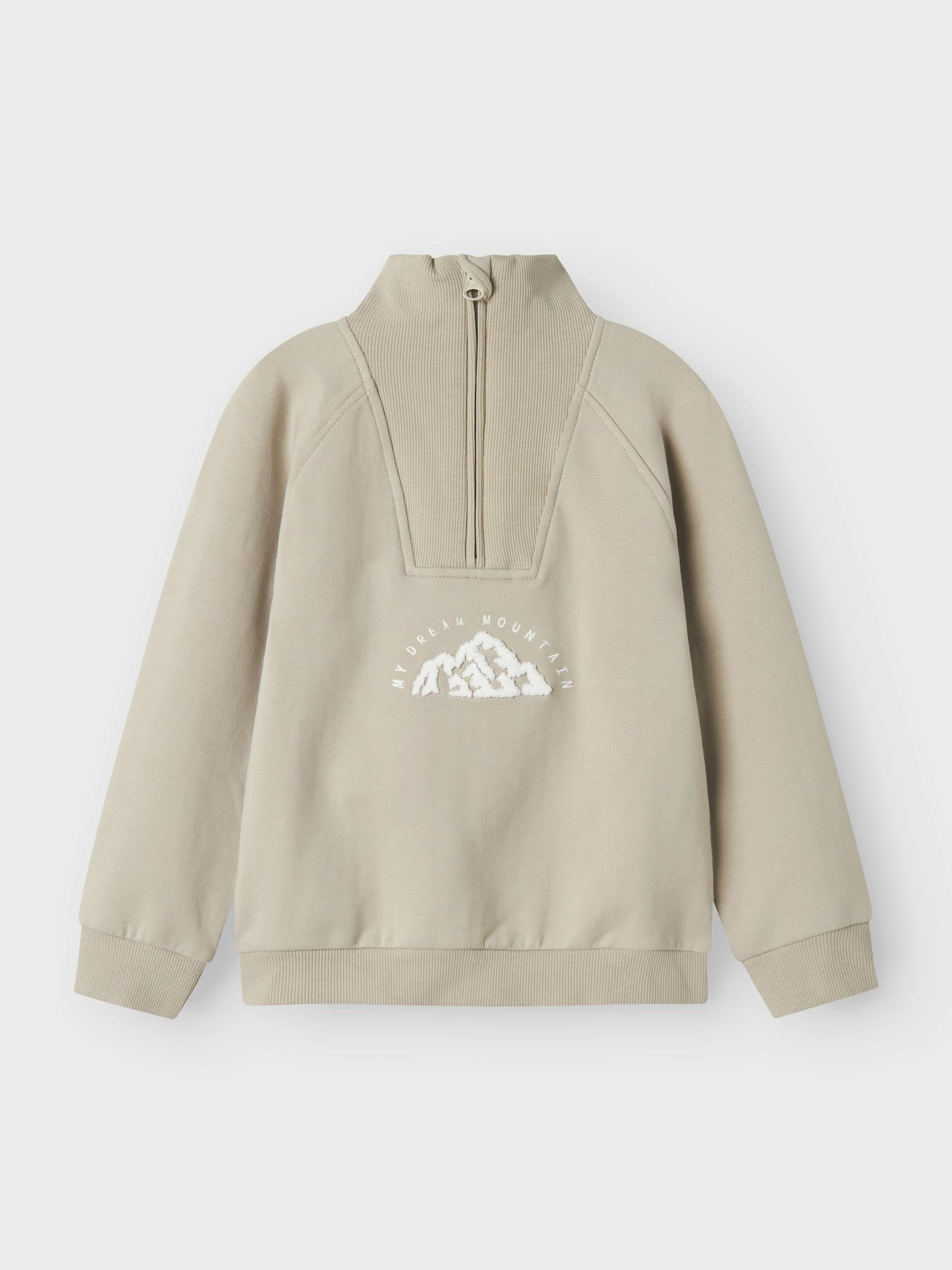 NAME IT B NMMOBIE Sweater - island fossil - 104